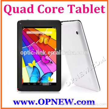 China OEM 9 inch allwinner a33 tablet PC Quad core Android 4.4 Kitkat External 3G Wi-Fi & Capacitive Touch OPNEW 1080P